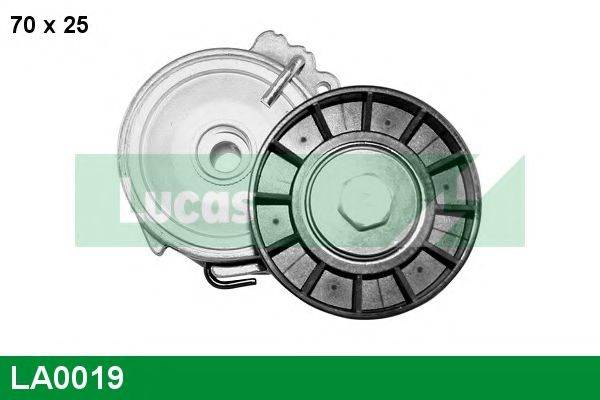 LUCAS ENGINE DRIVE LA0019 Натяжной ролик, поликлиновой  ремень