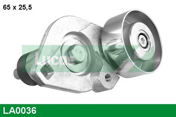 LUCAS ENGINE DRIVE LA0036 Натяжной ролик, поликлиновой  ремень