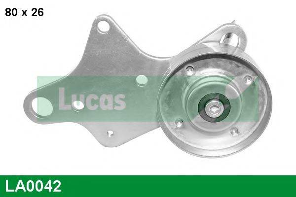 LUCAS ENGINE DRIVE LA0042 Натяжной ролик, поликлиновой  ремень