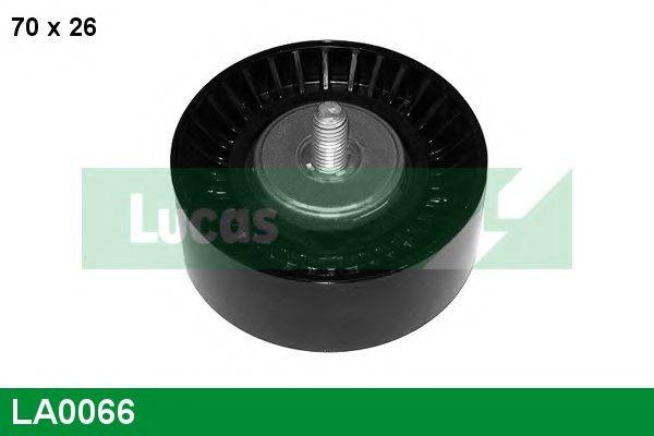 LUCAS ENGINE DRIVE LA0066 Натяжной ролик, поликлиновой  ремень