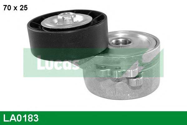 LUCAS ENGINE DRIVE LA0183 Натяжной ролик, поликлиновой  ремень