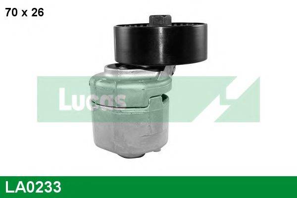 LUCAS ENGINE DRIVE LA0233 Натяжная планка, поликлиновой ремень