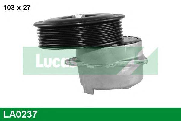 LUCAS ENGINE DRIVE LA0237 Натяжной ролик, поликлиновой  ремень