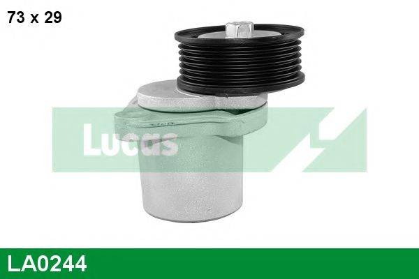 LUCAS ENGINE DRIVE LA0244 Натяжной ролик, поликлиновой  ремень