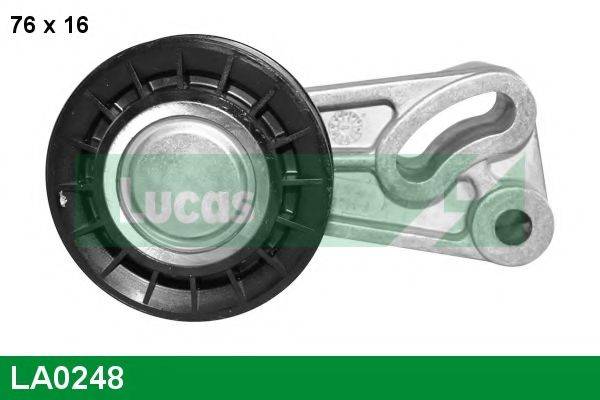 LUCAS ENGINE DRIVE LA0248 Натяжной ролик, поликлиновой  ремень
