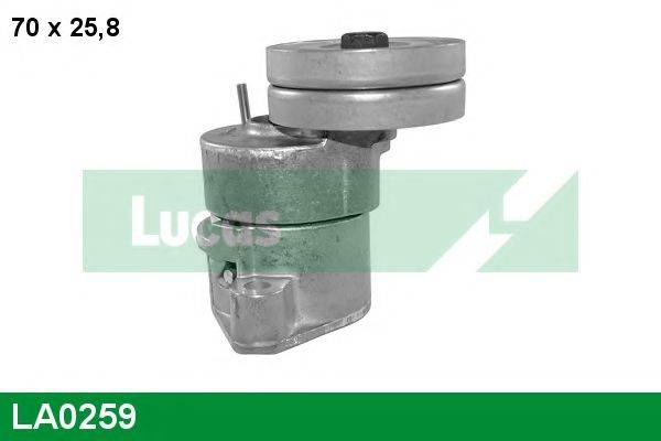 LUCAS ENGINE DRIVE LA0259 Натяжной ролик, поликлиновой  ремень