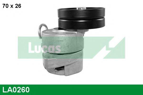 LUCAS ENGINE DRIVE LA0260 Натяжной ролик, поликлиновой  ремень