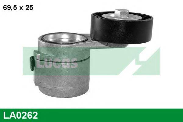 LUCAS ENGINE DRIVE LA0262 Натяжной ролик, поликлиновой  ремень