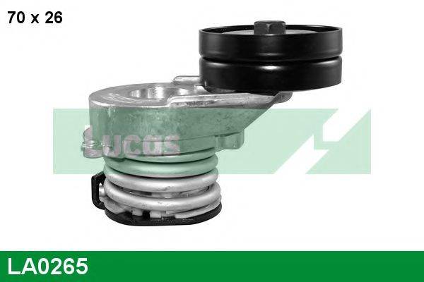 LUCAS ENGINE DRIVE LA0265 Натяжной ролик, поликлиновой  ремень