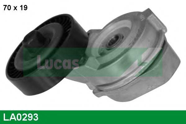 LUCAS ENGINE DRIVE LA0293 Натяжная планка, поликлиновой ремень