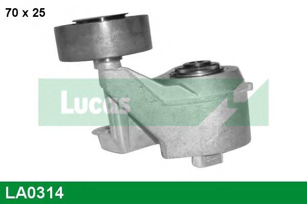 LUCAS ENGINE DRIVE LA0314 Натяжная планка, поликлиновой ремень