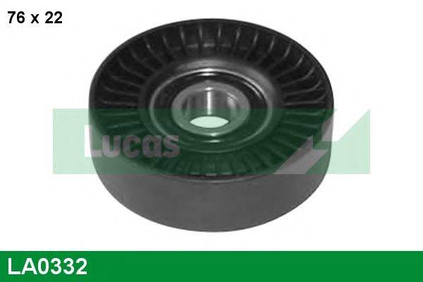 LUCAS ENGINE DRIVE LA0332 Натяжной ролик, поликлиновой  ремень