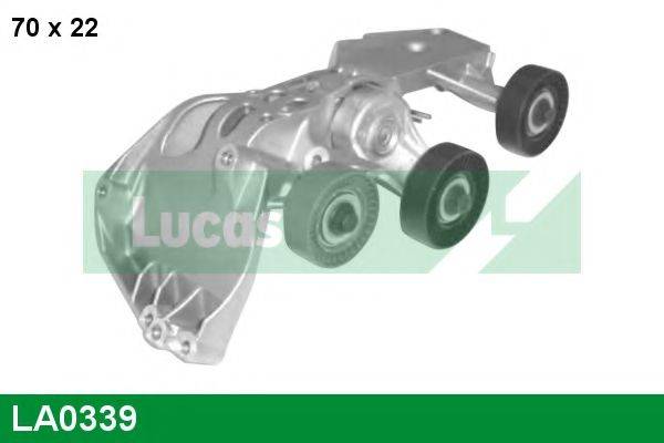 LUCAS ENGINE DRIVE LA0339 Натяжной ролик, поликлиновой  ремень