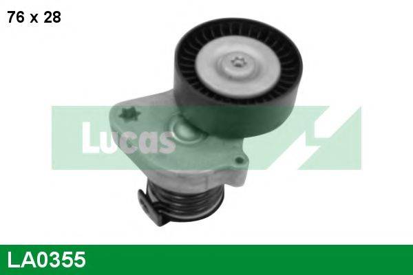 LUCAS ENGINE DRIVE LA0355 Натяжная планка, поликлиновой ремень