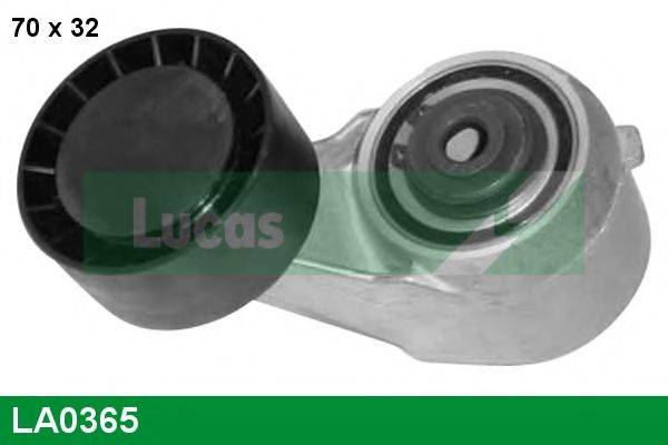 LUCAS ENGINE DRIVE LA0365 Натяжная планка, поликлиновой ремень