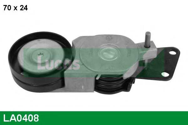 LUCAS ENGINE DRIVE LA0408 Натяжная планка, поликлиновой ремень
