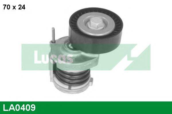 LUCAS ENGINE DRIVE LA0409 Натяжная планка, поликлиновой ремень