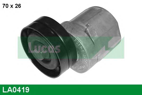 LUCAS ENGINE DRIVE LA0419 Натяжная планка, поликлиновой ремень