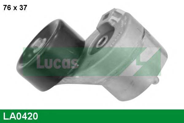 LUCAS ENGINE DRIVE LA0420 Натяжитель ремня, клиновой зубча