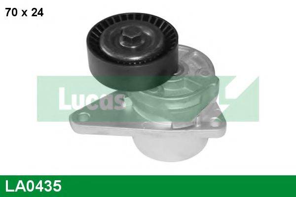 LUCAS ENGINE DRIVE LA0435 Натяжная планка, поликлиновой ремень