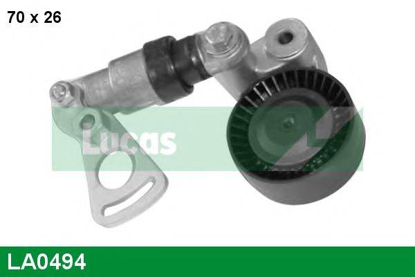 LUCAS ENGINE DRIVE LA0494 Натяжитель ремня, клиновой зубча