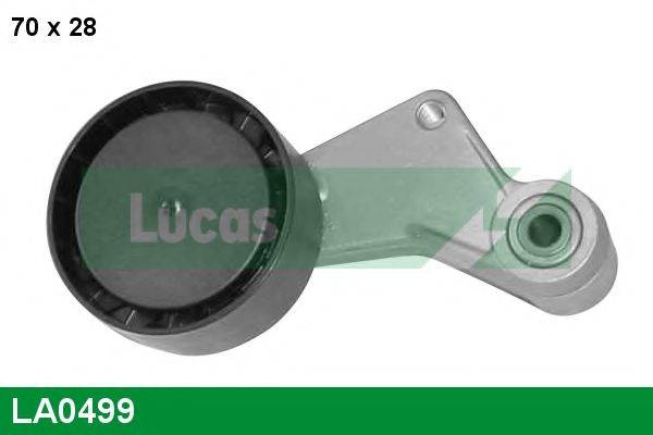 LUCAS ENGINE DRIVE LA0499 Натяжной ролик, поликлиновой  ремень