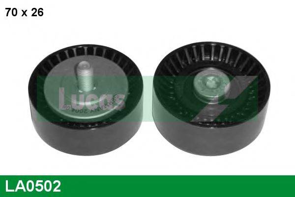 LUCAS ENGINE DRIVE LA0502 Паразитный / ведущий ролик, поликлиновой ремень