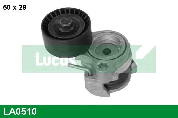 LUCAS ENGINE DRIVE LA0510 Натяжная планка, поликлиновой ремень
