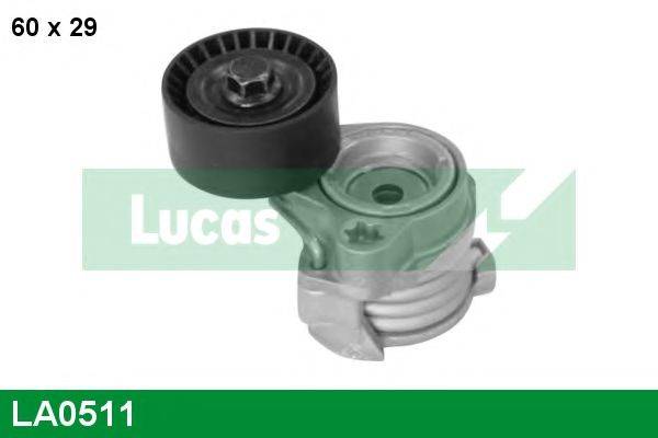 LUCAS ENGINE DRIVE LA0511 Натяжная планка, поликлиновой ремень