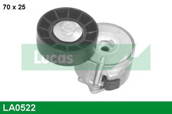 LUCAS ENGINE DRIVE LA0522 Натяжитель ремня, клиновой зубча