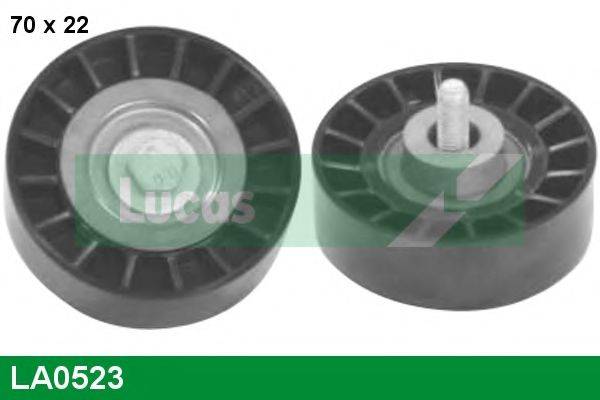 LUCAS ENGINE DRIVE LA0523 Натяжной ролик, поликлиновой  ремень