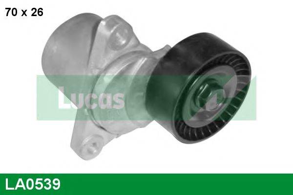 LUCAS ENGINE DRIVE LA0539 Натяжной ролик, поликлиновой  ремень