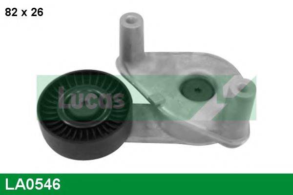 LUCAS ENGINE DRIVE LA0546 Натяжной ролик, поликлиновой  ремень