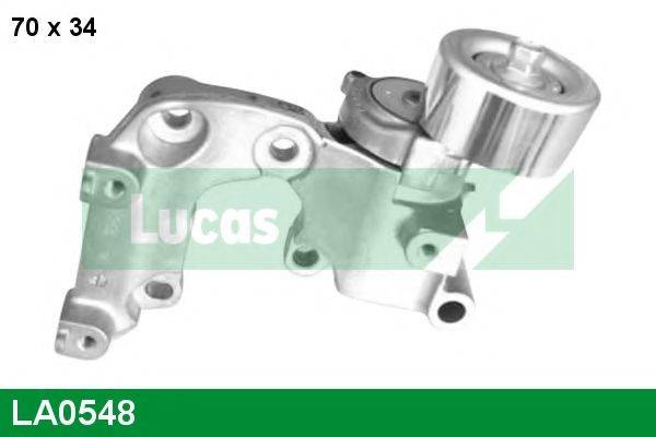 LUCAS ENGINE DRIVE LA0548 Натяжной ролик, поликлиновой  ремень