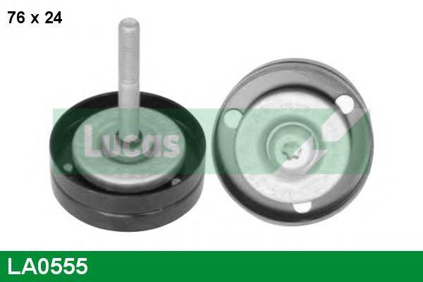 LUCAS ENGINE DRIVE LA0555 Паразитный / ведущий ролик, поликлиновой ремень