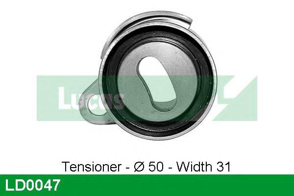 LUCAS ENGINE DRIVE LD0047 Натяжной ролик, ремень ГРМ