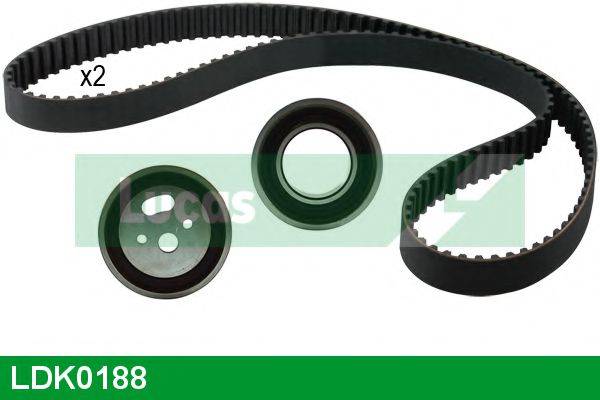 LUCAS ENGINE DRIVE LDK0188 Комплект ремня ГРМ
