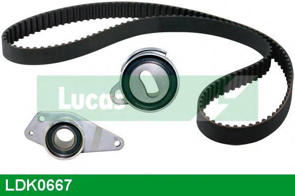 LUCAS ENGINE DRIVE LDK0667 Комплект ремня ГРМ