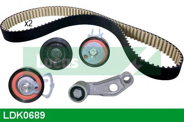 LUCAS ENGINE DRIVE LDK0689 Комплект ремня ГРМ