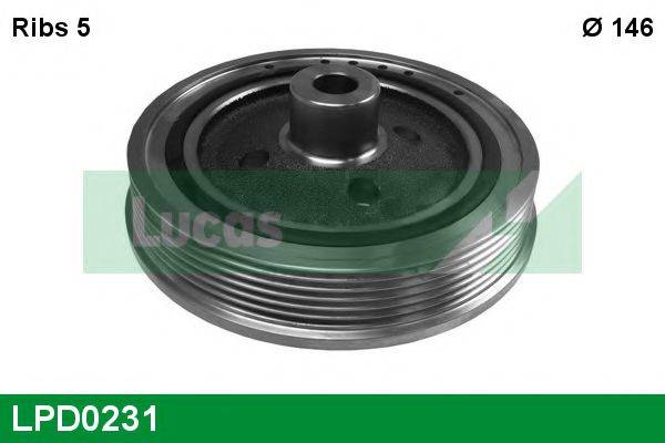 LUCAS ENGINE DRIVE LPD0231