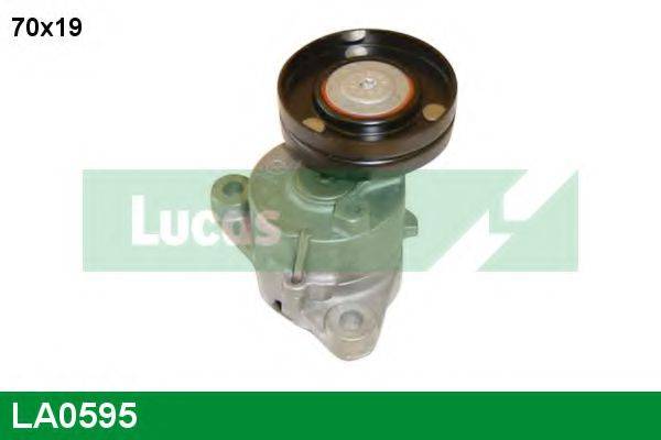 LUCAS ENGINE DRIVE LA0595 Натяжная планка, поликлиновой ремень