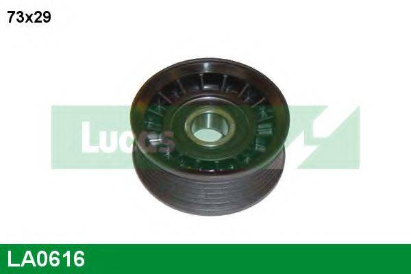 LUCAS ENGINE DRIVE LA0616 Паразитный / ведущий ролик, поликлиновой ремень