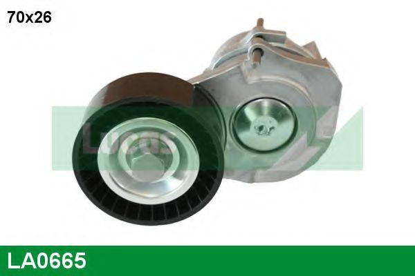 LUCAS ENGINE DRIVE LA0665 Натяжная планка, поликлиновой ремень