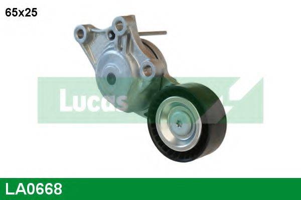 LUCAS ENGINE DRIVE LA0668 Натяжная планка, поликлиновой ремень