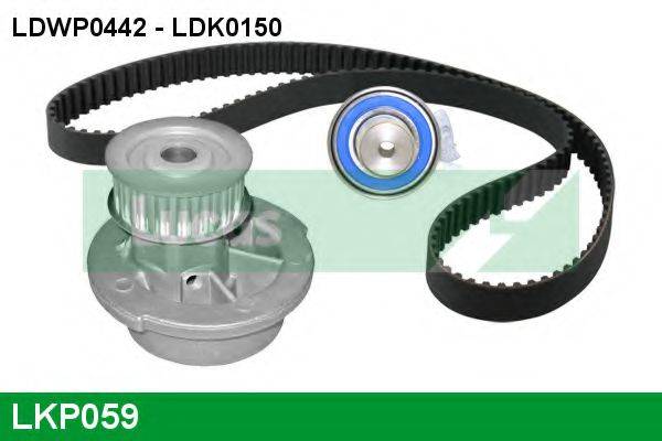 LUCAS ENGINE DRIVE LKP059 Водяной насос + комплект зубчатого ремня