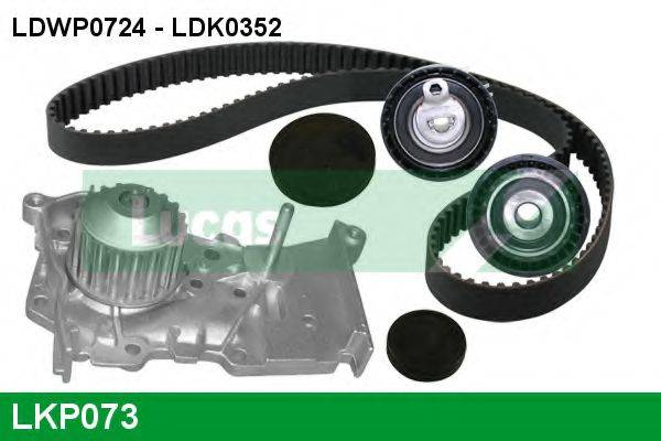 LUCAS ENGINE DRIVE LKP073 Водяной насос + комплект зубчатого ремня