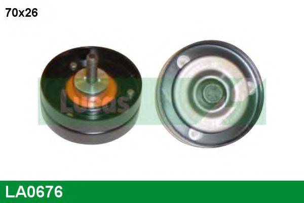 LUCAS ENGINE DRIVE LA0676 Паразитный / ведущий ролик, поликлиновой ремень