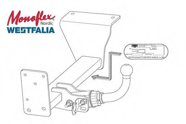 MONOFLEX 306220 Прицепное оборудование