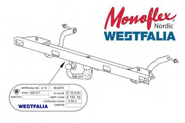 MONOFLEX 306271 Прицепное оборудование