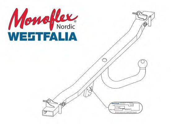 MONOFLEX 303151 Прицепное оборудование